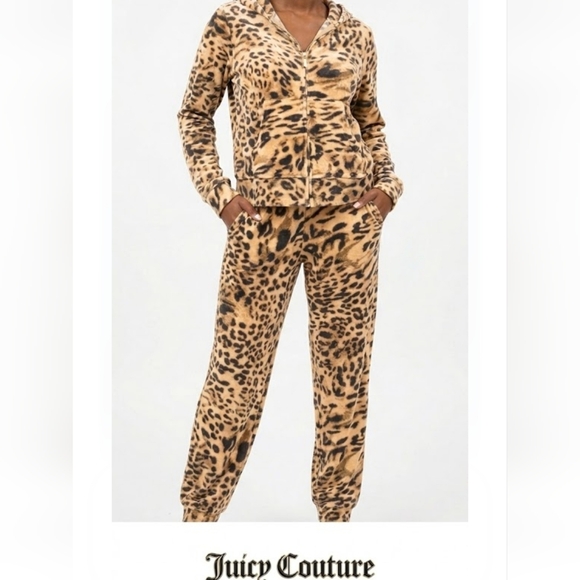 Juicy Couture Pants - Juicy Couture Women Set in Leopard Pattern